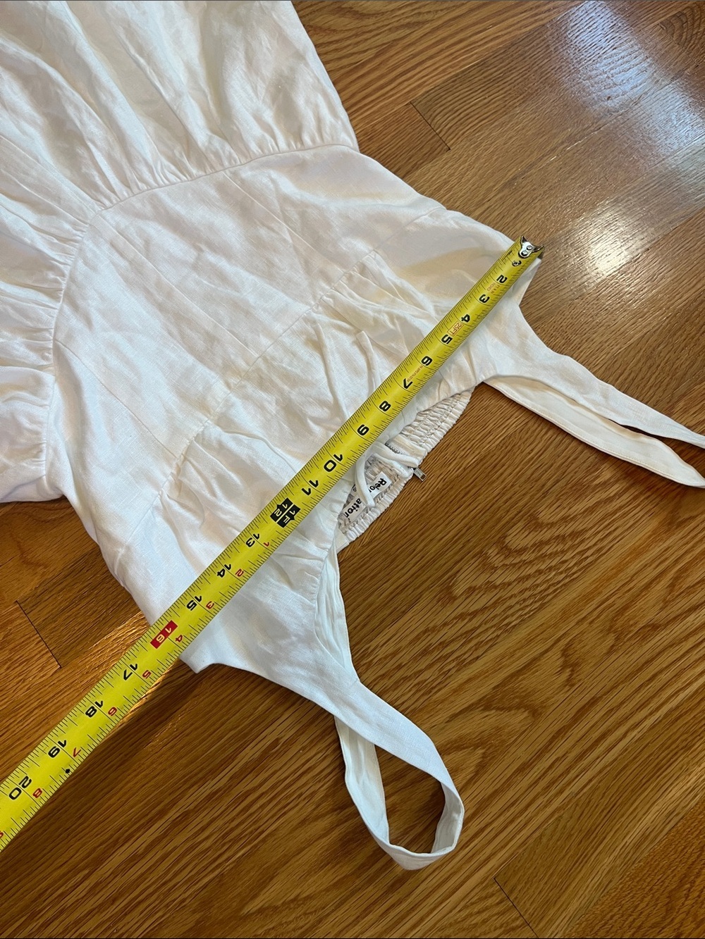 Anthropologie x Reformation Balia Linen Midi Dress Size 10 NWT - Picture 9 of 15